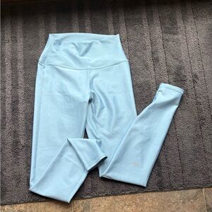 ALO Yoga Women Sky Blue Leggings